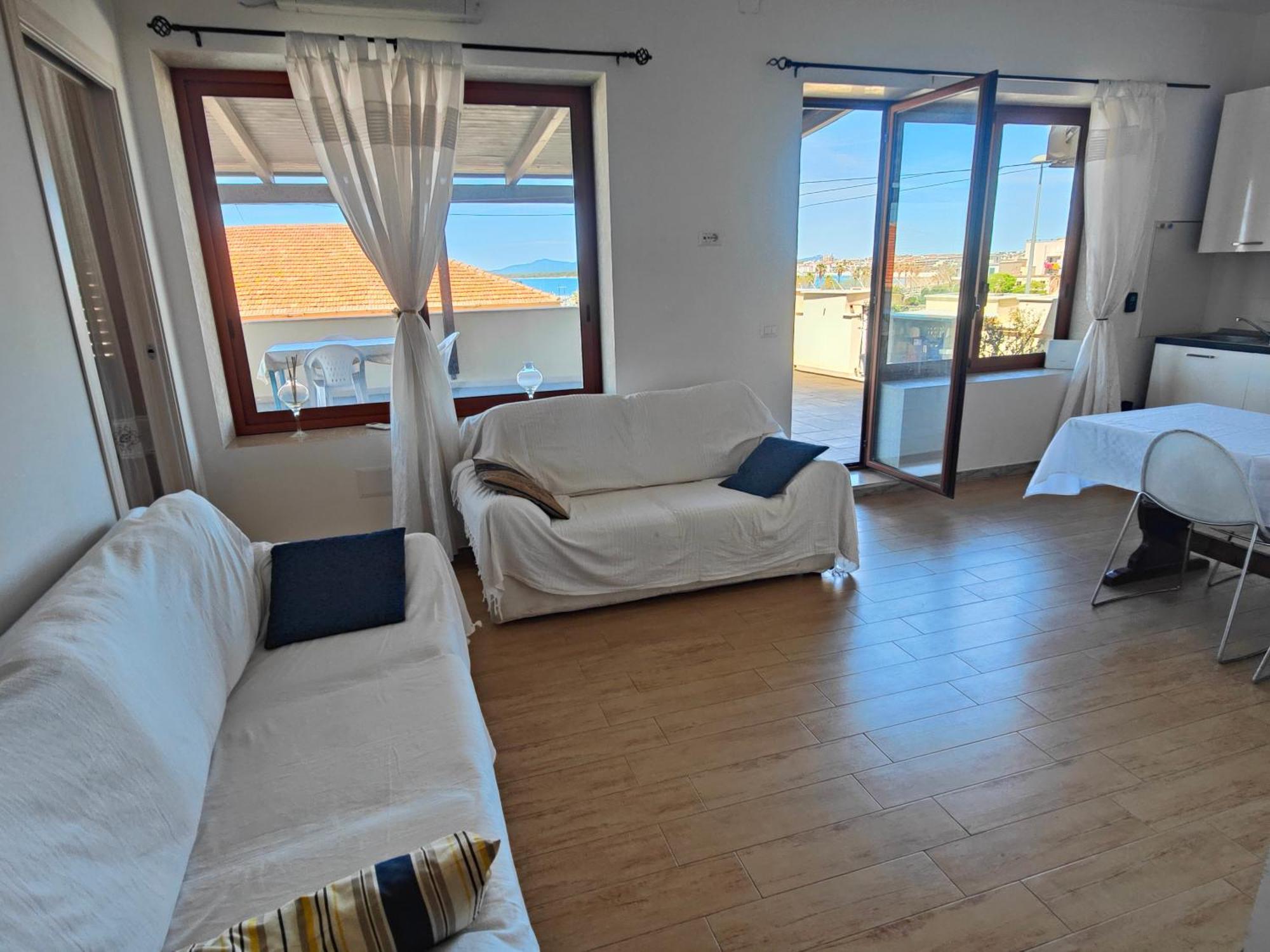 Penthouse Francesca Apartment Алгеро Екстериор снимка